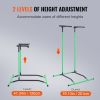 VEVOR Power Tower Dip Station, 2-Level Height Adjustable Pull Up Bar Stand, Multi-Function Strength Training Workout Equipment
