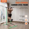 VEVOR Power Tower Dip Station, 2-Level Height Adjustable Pull Up Bar Stand, Multi-Function Strength Training Workout Equipment
